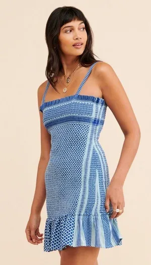 Cecilie Dress Blue Size M thumbnail 1