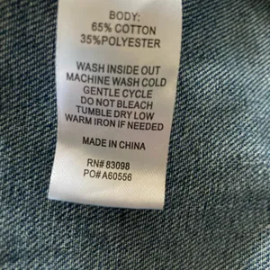 Cavalini Clothing Dark Wash Denim Shirt Jacket Shacket 3X NWT thumbnail 13