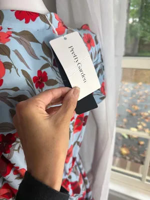 NWTs PrettyGarden Floral Midi Dress Size M thumbnail 5