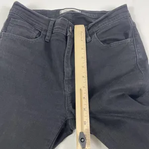 Madewell Roadtripper Skinny Jeans Womens 28 Black‎ Mid Rise Stretch Denim thumbnail 5