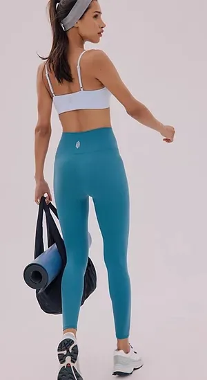 Free People Movement Never Better Leggings in Dark Teal thumbnail 1