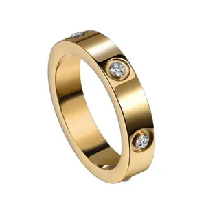 Boutique Sparkling Simulated Diamond 14k Yellow Gold Band, Size 8‎ NWT thumbnail 4