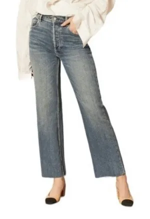 Free People Boyish Jeans Womens Love Affair The Mikey High Rise Wide Leg 26 $228 thumbnail 1