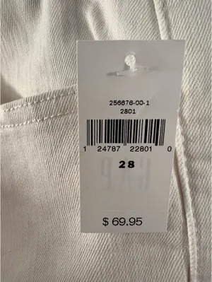 Gap Denim Best Girlfriend White Ankle Jeans Size 6 / 28 Waist thumbnail 4