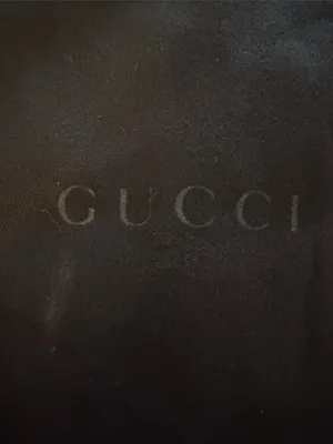 Gucci Black Logo Dust Bags, Pair thumbnail 2