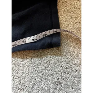 L.L. Bean Sweatpants Large Navy Blue Wide Leg Drawstring Loungewear 275705 thumbnail 5
