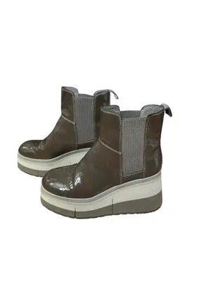 Nakedfeet GUILD IN MUD PLATFORM CHELSEA BOOTS 6 thumbnail 2