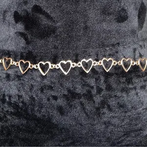 Heart belly chain Gold thumbnail 2