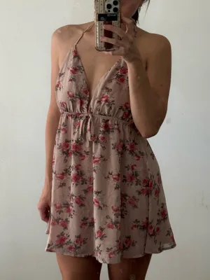 Pink Princess Polly Halter Dress thumbnail 8