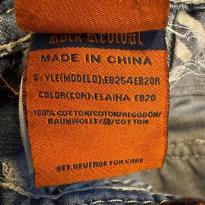 Rock Revival Elaina Easy Boot Jeans Women’s Size 31 Blue Denim Buckle Exclusive thumbnail 5
