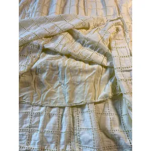 Petal & Pup Aliyah Cotton Eyelet Maxi Dress Butter Yellow Grid Plaid XL thumbnail 4