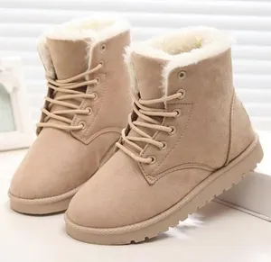 Women’s Sand Faux Fur Booties thumbnail 1