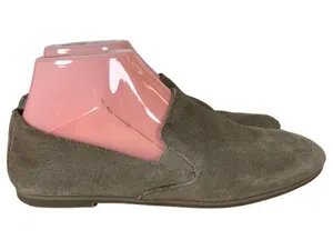 Lucky Brand Taupe Suede Slip On Flats Women's Size 7.5 thumbnail 3