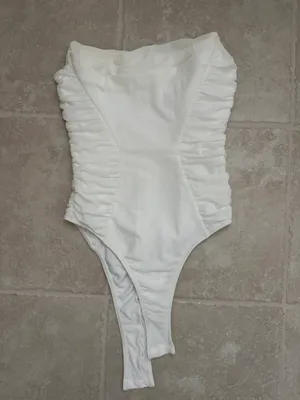 White Bodysuit thumbnail 2