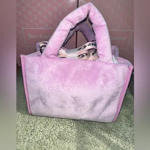 NWT Juicy Couture Extra Spender Mini Tote In Fondant Pink thumbnail 5
