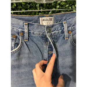AGOLDE High Rise Straight Jeans Sz 27 thumbnail 2