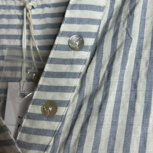 Jane + Delancey 5 Button Henley Rayon Tunic Size 1X Stripes long Sleeve NWT thumbnail 3