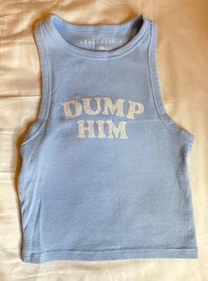 Dump Him Tank Aeropostale thumbnail 2