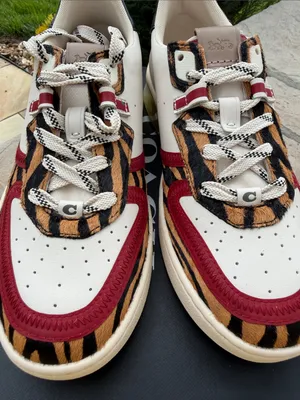 Coach City Sole Hair Court Sneakers NEW in box thumbnail 6
