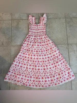 Hill House Home Ellie Nap Dress in Mermaid Seashell Mermaid Size XS thumbnail 2