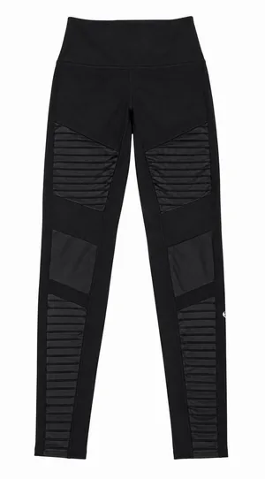 Alo Yoga 7/8 High-Waist Moto Legging Black Size Small thumbnail 1