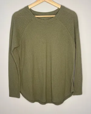 American Eagle Soft‎ & Plush Waffle Sweater (X-Small) thumbnail 1