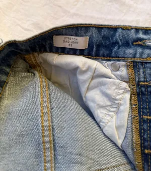 PacSun dark wash dad jeans thumbnail 2
