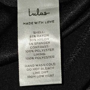 NWT Lulu's Womens Black Sheer Factor Half Sleeve Mesh Skater Mini Dress‎ Medium thumbnail 5