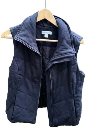 Coldwater Creek Women's Quilted Puffer Vest Size Small thumbnail 1