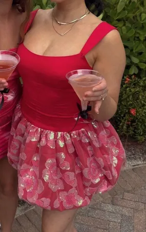 Boutique Pink Mini Dress thumbnail 2