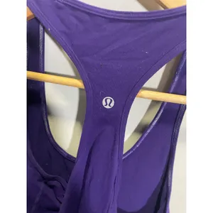 Lululemon Cool Racerback Tank Women Size 4 Purple Athletic Yoga Gym Top thumbnail 3