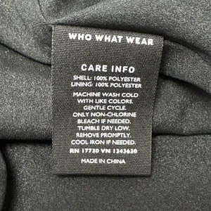 Who What Wear Dark Polka Dot Sleeveless Midi‎ Dress XXL Smocked Whimsical Retro thumbnail 9
