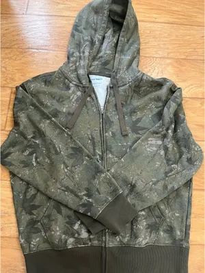 Old Navy Camo Zip Up Sweatshirt thumbnail 1