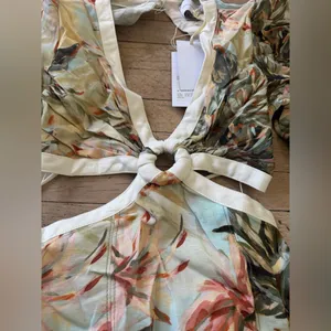 NWT Significant Other Madrid Cut-Out Floral Mini Dress thumbnail 5
