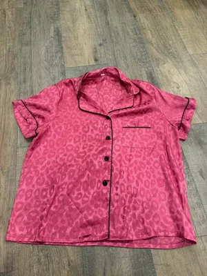 Amazon pink cheetah pajama set thumbnail 2