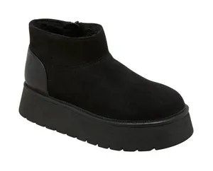 NWT Wild Fable Womens Missy Platform Booties with Memory Foam Insole Black 11M thumbnail 1