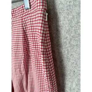 Vintage Express Compagnie‎ 90s Womens 5/6 Pants High Waisted Red White Tapered thumbnail 11