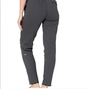 ✨Alo Yoga Distressed Grey Sz Small Sweatpants✨ thumbnail 5