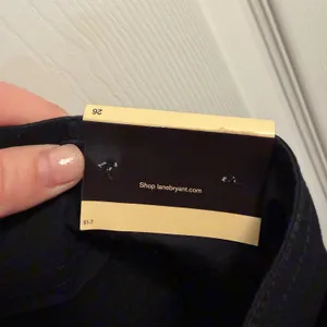 Lane Bryant Venezia Utility Skirt‎ Black 26 Plus Size Tie Waist Casual Workwear thumbnail 4
