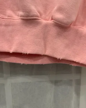 New Hello Kitty Peach Hoodie Sweatshirt Women SIZE M thumbnail 8