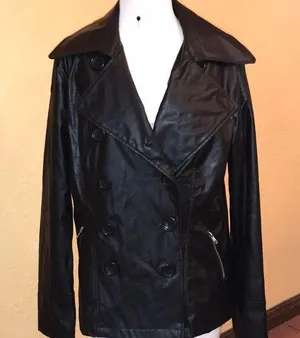Pleather jacket Black Size L thumbnail 1