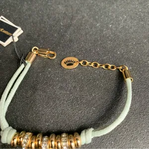 Juicy Couture B-Corded Friendship Bracelet Silver Pave Crystal Star Charm Bundle thumbnail 11