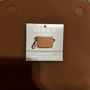 Serra Neoprene Convertible Bag in brown.‎ thumbnail 6