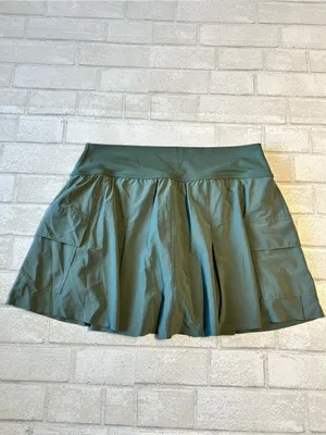 Offline Active Green mini Skort with pockets Golf Tennis size large thumbnail 2