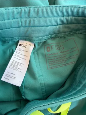 Figs Scrub Set Marine Cactus Catarina Top Zamora Joggers Size XXS thumbnail 9