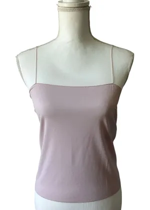 Christian Dior Vintage Lilac Slinky Camisole Undershirt Size 6 thumbnail 1