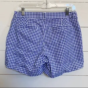 Old Navy Blue & White Patriotic‎ Everyday Gingham Shorts - 6 EUC thumbnail 9
