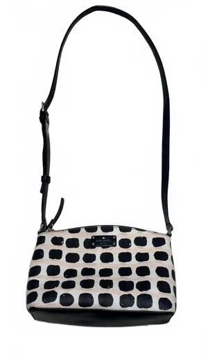 Kate Spade Black and White Polka Dot Crossbody Bag thumbnail 1