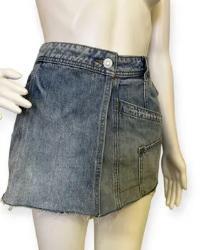 Free People Denim Skort thumbnail 5
