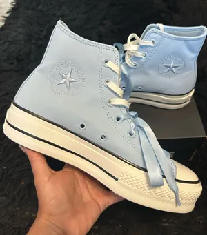CONVERSE Ctas Lift Hi top blue platform lace up shoes sneakers women’s new thumbnail 1